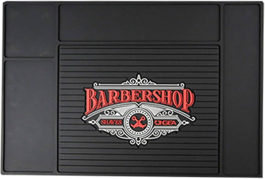 Barbershop station mat