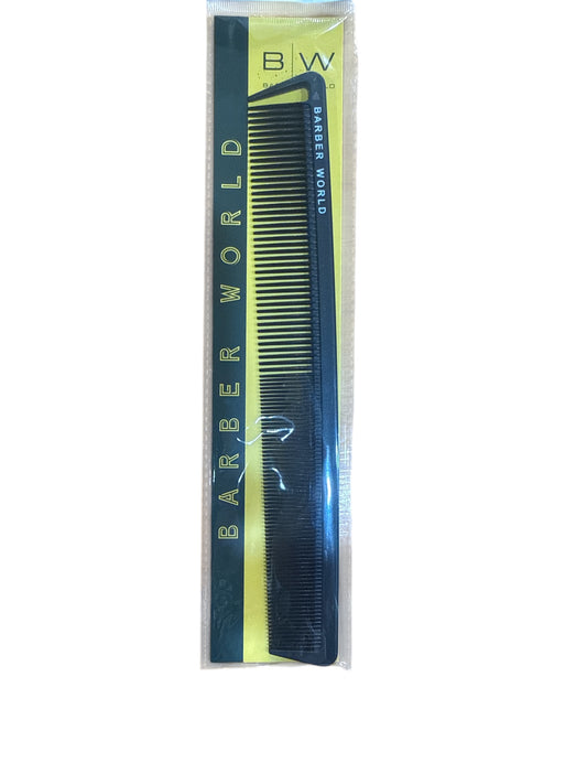 Barber World Anti-Static Carbon Comb #06925