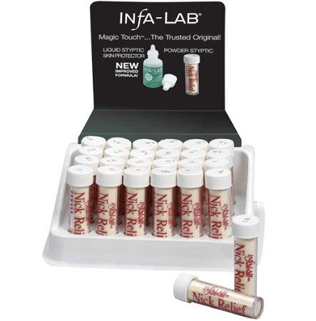 Infalab Magic Touch Nick Relief Powder 0.1 oz - 1 Vial