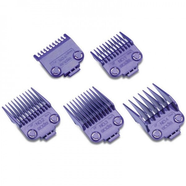 Andis Double Magnetic Comb Set 5 piece - Small #01410