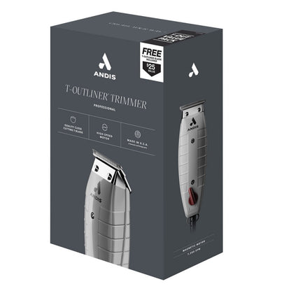 ANDIS T-OUTLINER TRIMMER W/ FREE REPLACEMENT BLADE #563394