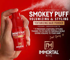 IMMORTAL NYC Smokey Puff Volumizing & Styling Texturizing Hair Powder