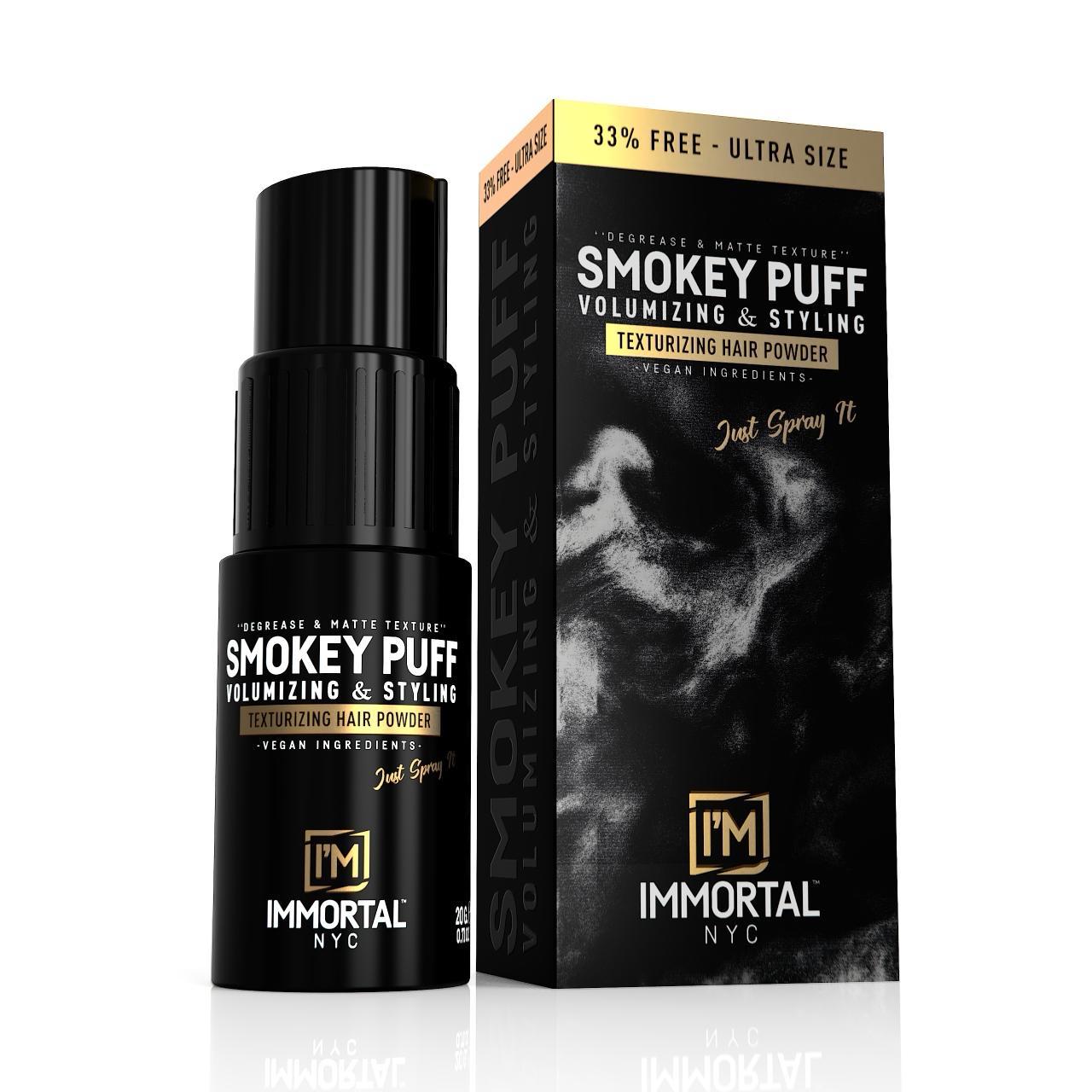 IMMORTAL NYC Smokey Puff Volumizing & Styling Texturizing Hair Powder