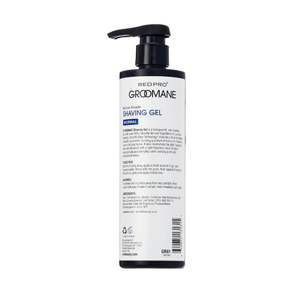 Red PRO GROOMANE Shaving Gel