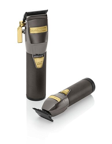 BaBylissPro Limited FX Collection Gunmetal Clipper & Trimmer Duo (FX870GMG)
