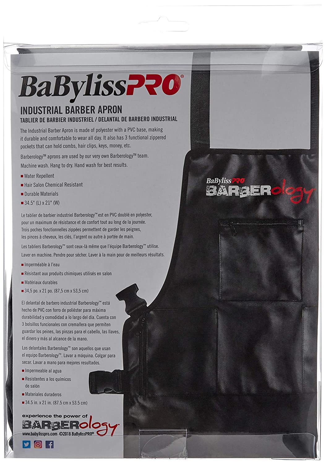 BabylissPro Apron Delantal