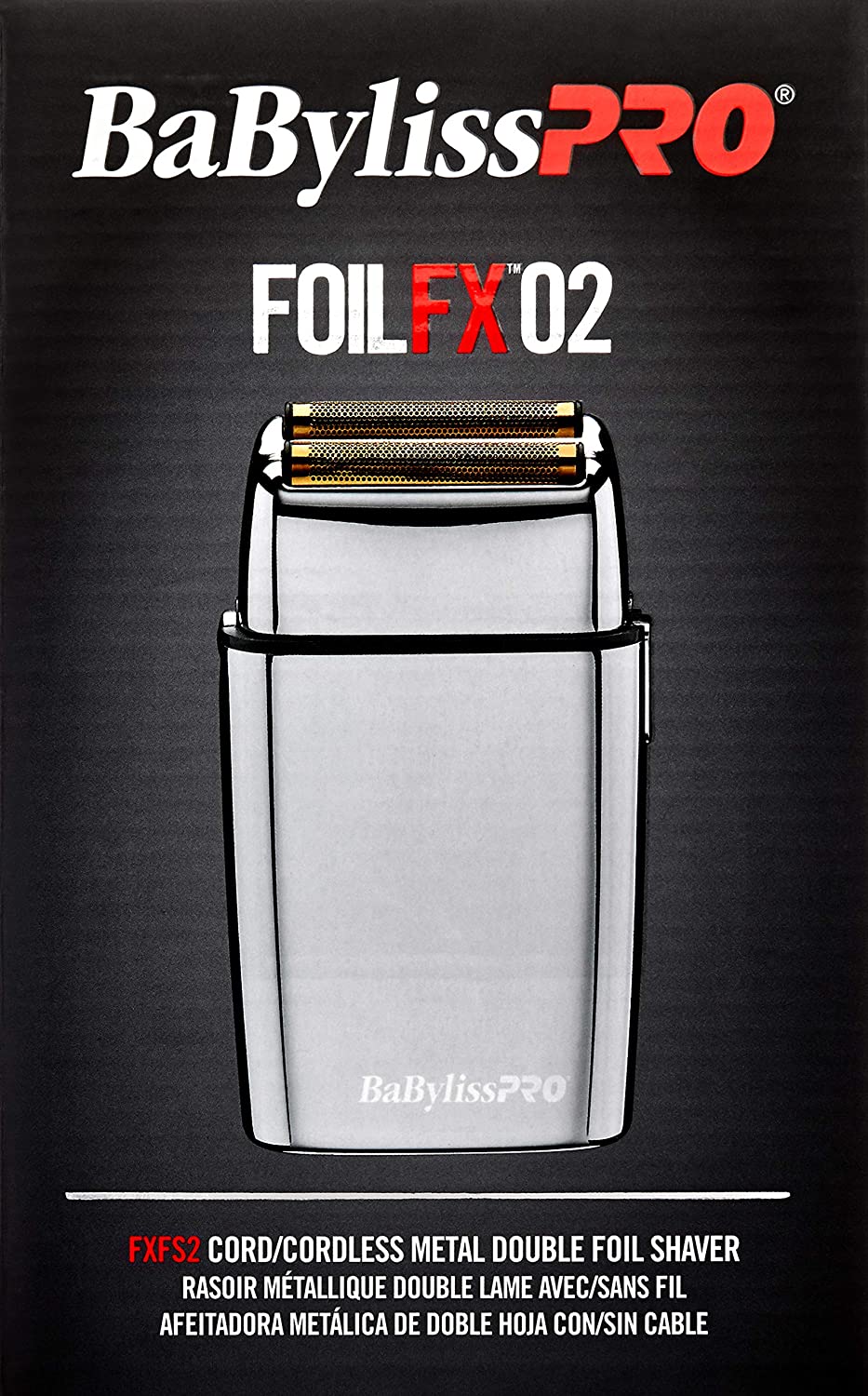 BabylissPro Shaver FOILFX02 Silver