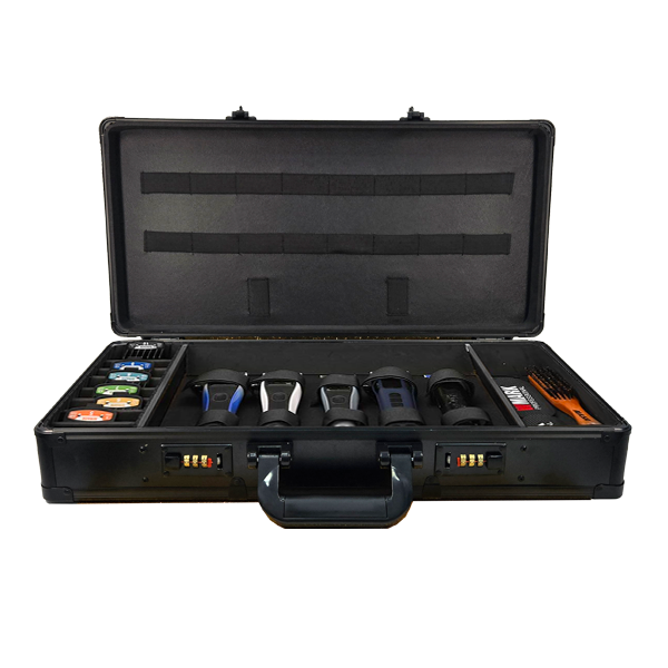 WMark Professional Lockable Aluminum Barber Case