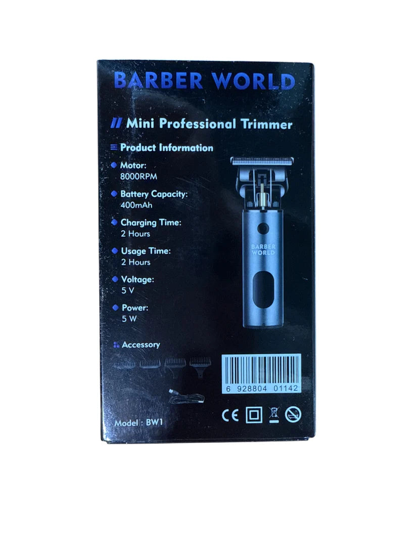 Barber World Mini Professional Trimmer #BW1