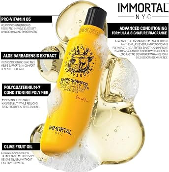 IMMORTAL NYC Beard Shampoo (250mL)