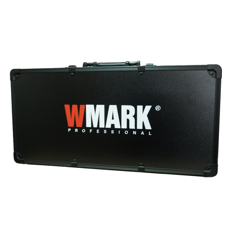 WMark Professional Lockable Aluminum Barber Case