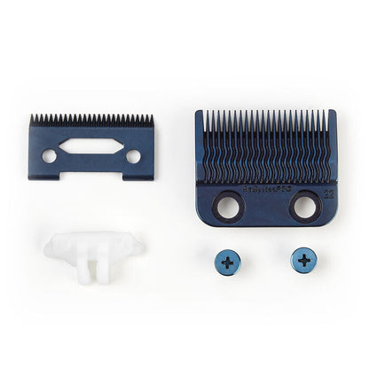 BABYLISSPRO BLUE TITANIUM METAL-INJECTION MOLDED (MIM) PRECISION FADE BLADE FX8022BL