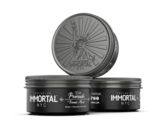 IMMORTAL NYC Cream Pomade" ICONIC MEN"