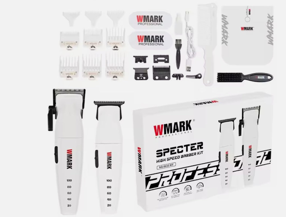 WMARK NG-8632 Pro Cordless Clipper & Trimmer Kit