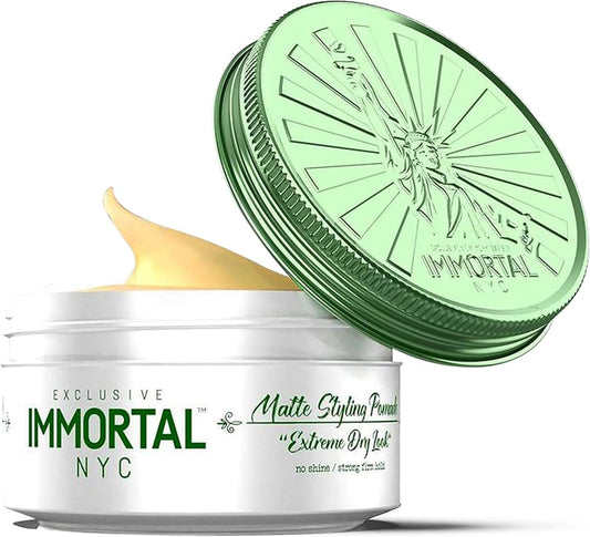 IMMORTAL NYC Matte Styling Pomade "Extreme dry look"