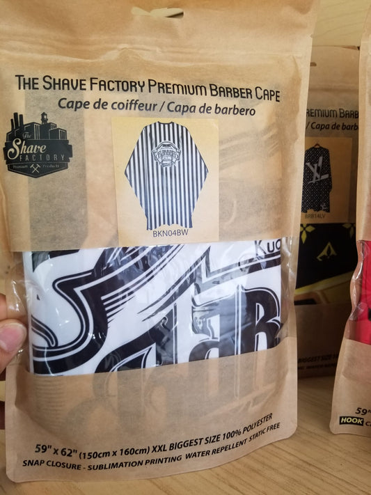 The Shave Factory Premium Barber Cape