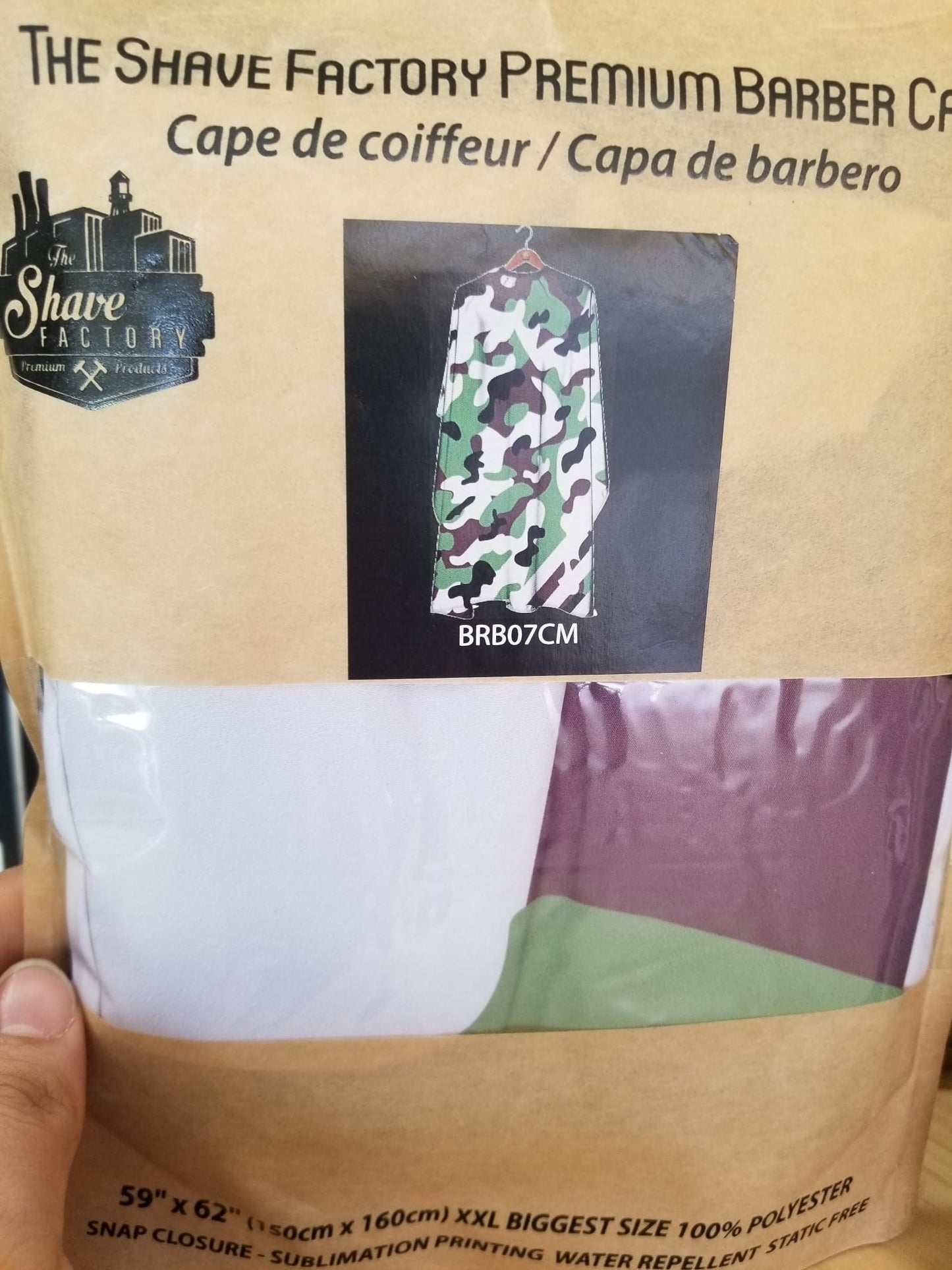 The Shave Factory Premium Barber Cape