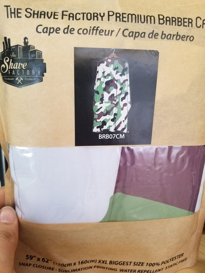 The Shave Factory Premium Barber Cape