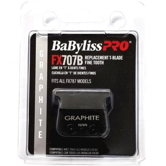 BabylissPro GRAPHITE FINE TOOTH REPLACEMENT T-BLADE FOR FX787/FX707