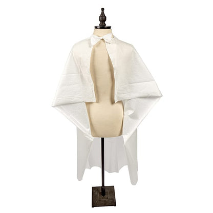 Graham Beauty Disposable Salon Cape White