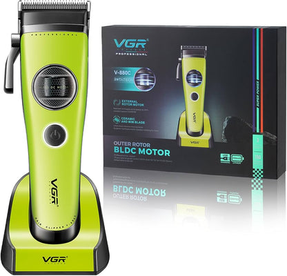 VGR Professional Hair Clipper- Outer Rotor BLDC Motor #V-880C