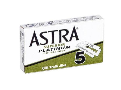 GILLETTE ASTRA SUPERIOR PLATINUM DOUBLE EDGE 20X5