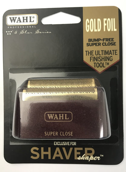 WAHL 5 STAR SHAVER SUPER CLOSE REPLACEMENT FOIL - GOLD #7031-200