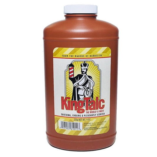 King Research Barbicide King Talc Powder 9 oz