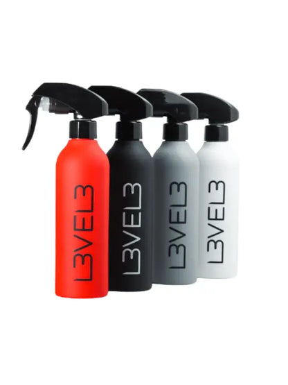 Level 3 Rubberized Spray Bottle