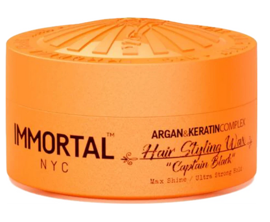 IMMORTAL NYC Hair Styling Wax "Captain Black"