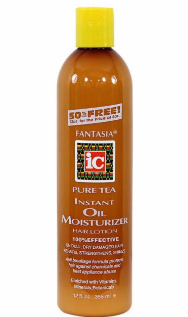 Fantasia IC Pure Tea Instant Oil Moisturizer Hair Lotion 12 oz