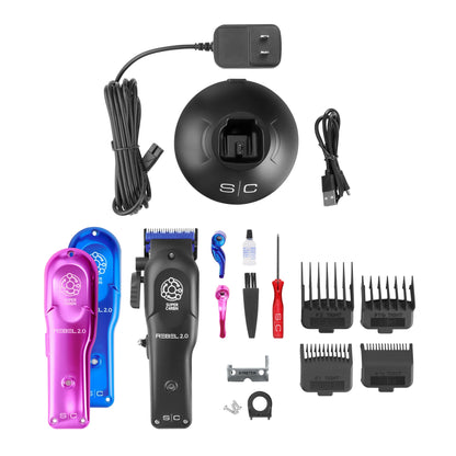 Style Craft Rebel 2.0 Professional Hair Clipper with Super CARBN Motor SC601M