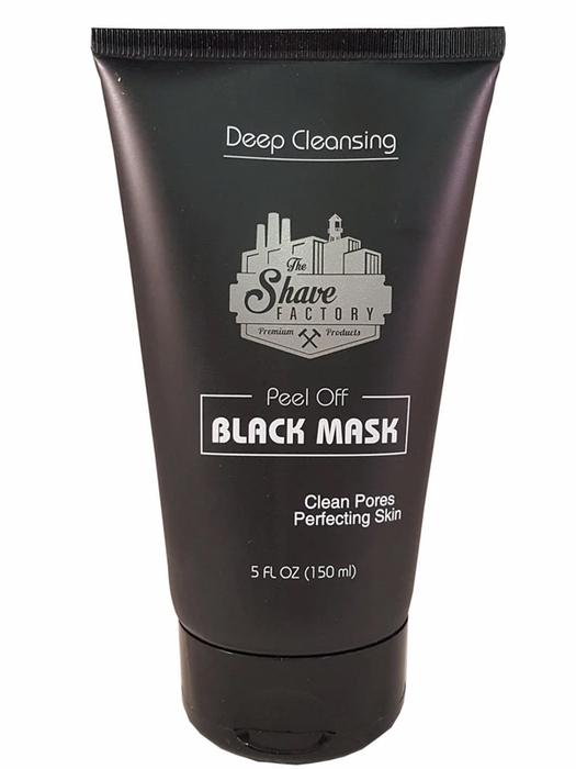The Shaving Factory Peel Off Black Mask 5 oz