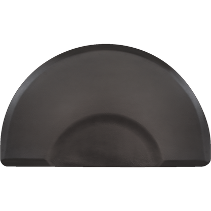 Smart Step Tough Guy - 5/8" Original Black Anti-Fatigue Mat Half Round