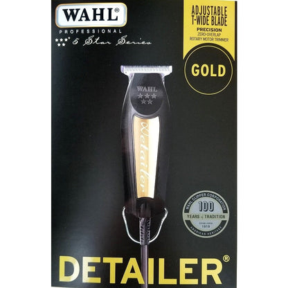 WAHL 5 STAR LIMITED EDITION BLACK & GOLD DETAILER TRIMMER #8081-1100