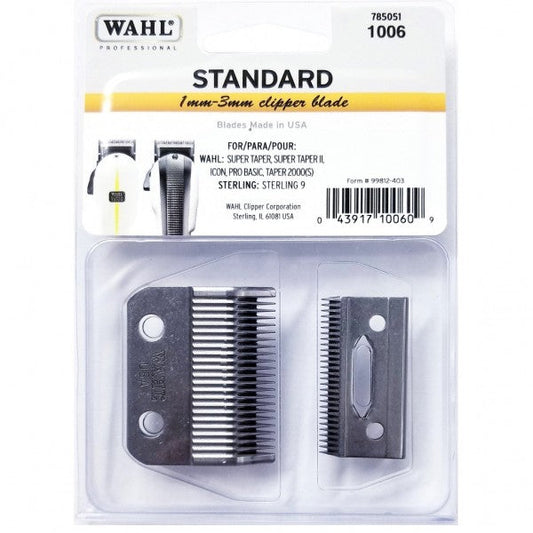 WAHL (STANDARD) CLIPPER BLADE FOR SUPER TAPER, SUPER TAPER II, ICON, STERLING 9 #1006