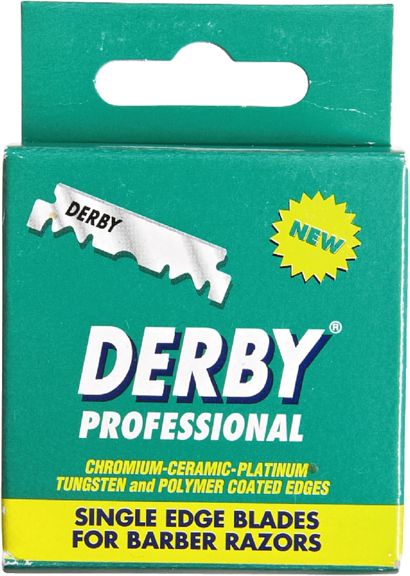 Derby Professional Single Edge Razor Blades - 100 Blades