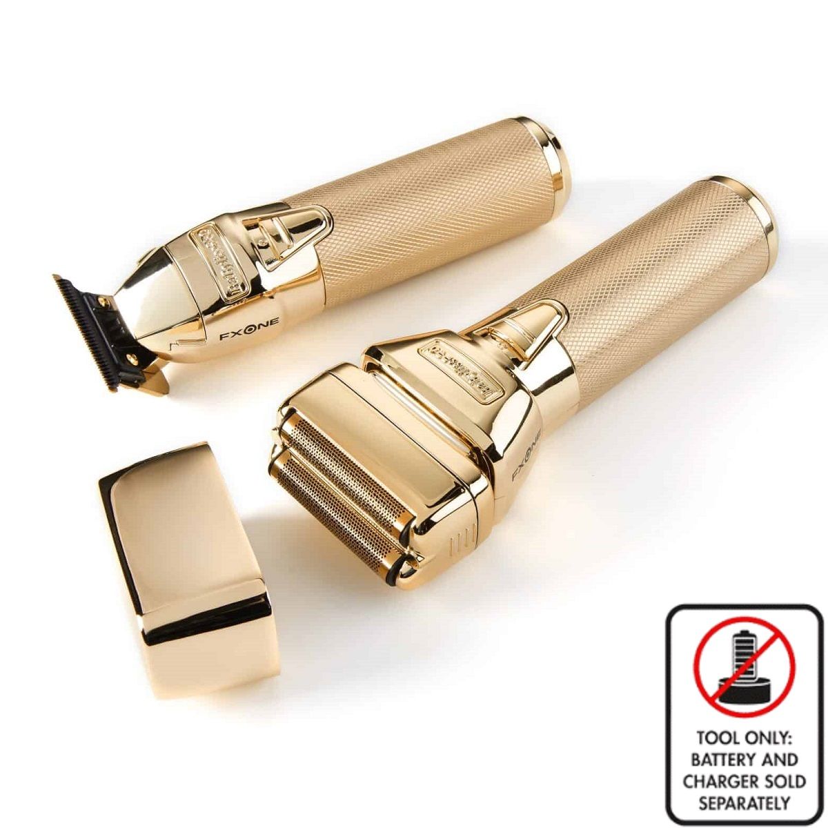 BaBylissPro FXONE GOLDFX Trimmer and Foil Shaver Prepack (TOOLS ONLY) #FX1FSTGTO