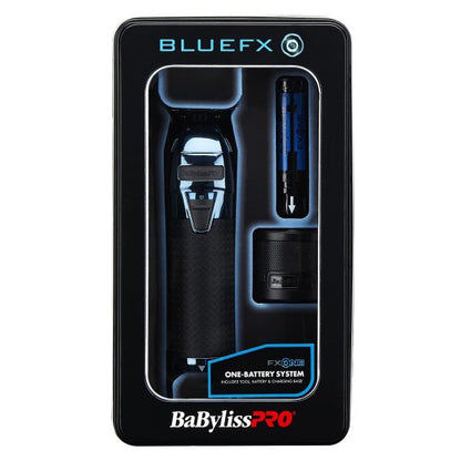 BaByliss Pro FXONE BLUEFX All-Metal Interchangeable-Battery Trimmer #FX799BL