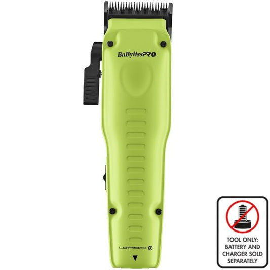 BaBylissPro FXONE LO-PROFX LIMITED EDITION Clipper - Neon Yellow (TOOL ONLY) #FX829NYLT