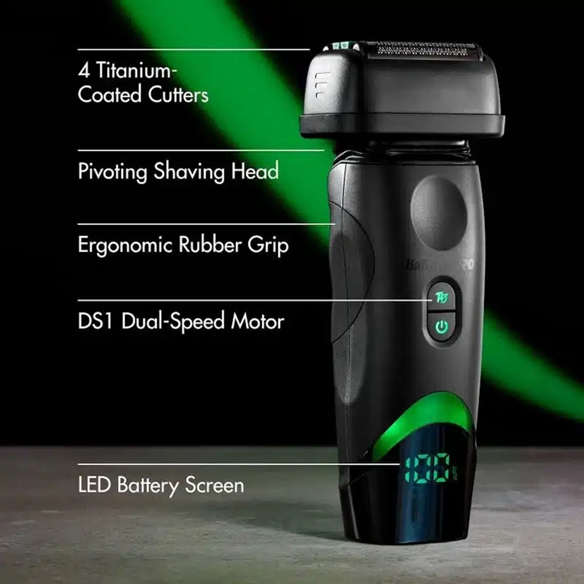 BaBylissPro X Tomb45 Wireless Charging Double-Foil Shaver #FXT45FS