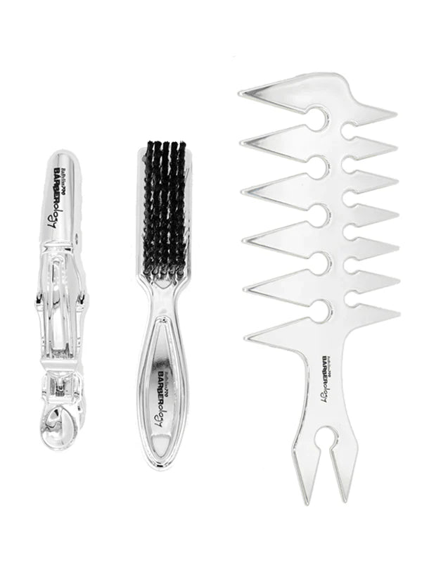 BaBylissPro BARBERology Silver Trio Mix- (BBCKT15S)