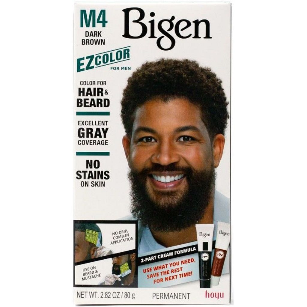 Bigen EZ Color for Men Hair Color for Hair & Beard 2.82oz