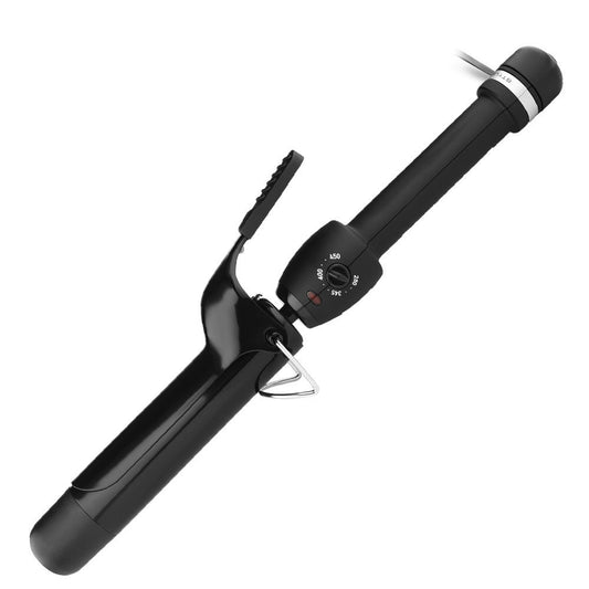 Stylecraft Black Gold Ceramic Stay-Temp Professional Curling Iron - 1-1/2" #SCSC150B