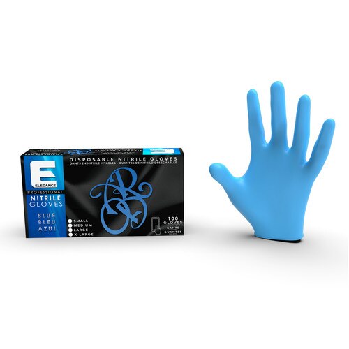 Elegance Professional Nitrile Gloves - 100 Pack
