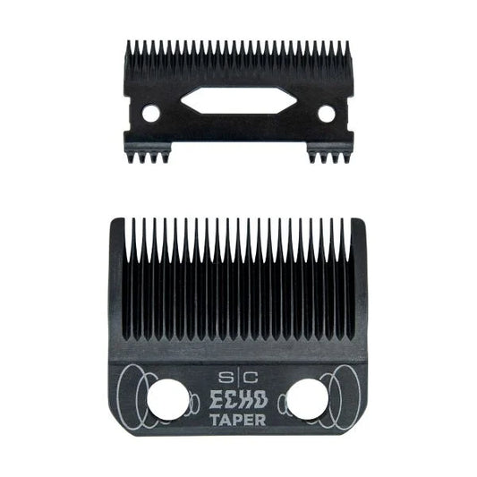 Echo Taper Black DLC Clipper Blade and Deep Tooth Cutter #SC553B