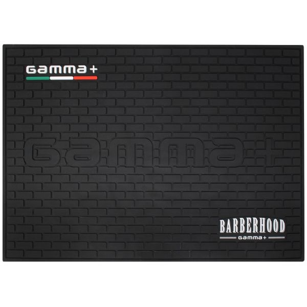 Gamma+ Professional BarberHood Barber Mat Organizer - Black #GPPBM