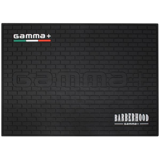 Gamma+ Professional BarberHood Barber Mat Organizer - Black #GPPBM