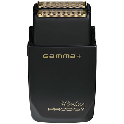 Gamma+ Wireless Prodigy Shaver with Wireless Charging - Black (#GPWPFS)