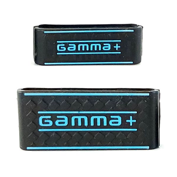 Gamma+ Clipper & Trimmer Grips - Black/Blue #GP307B